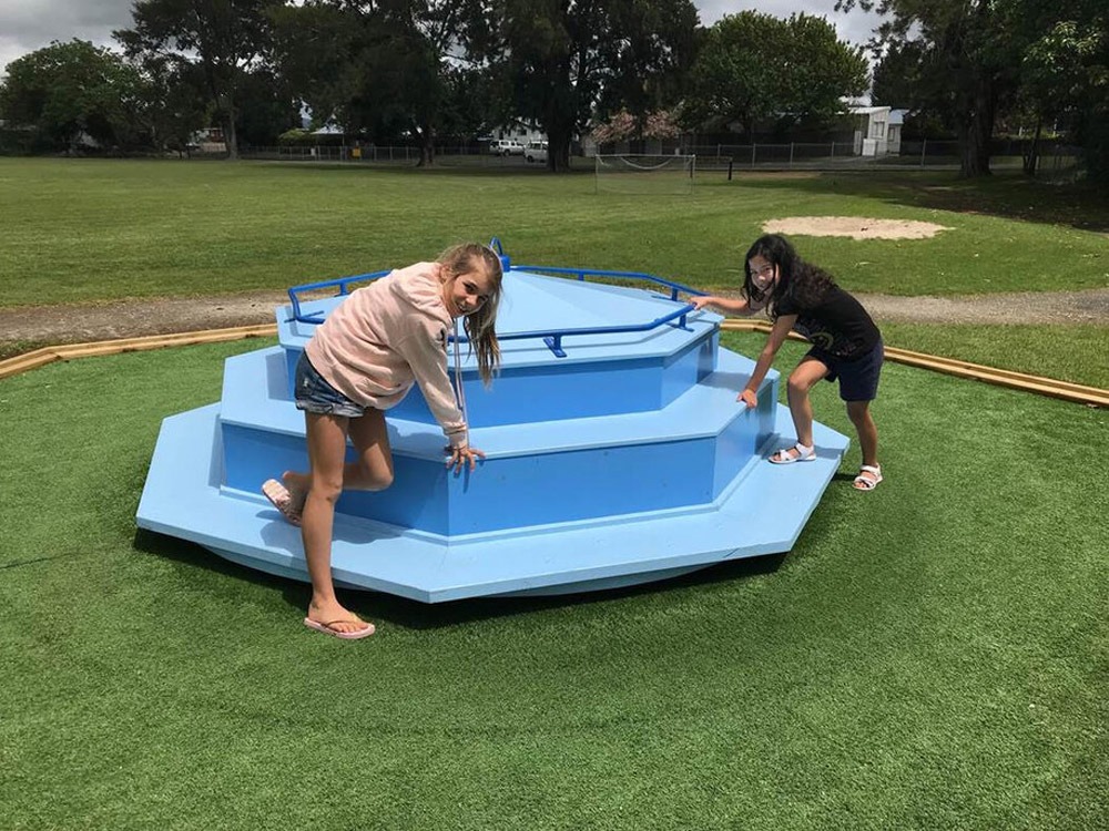 Community Playground Merry-go-round repair at Waihī East School