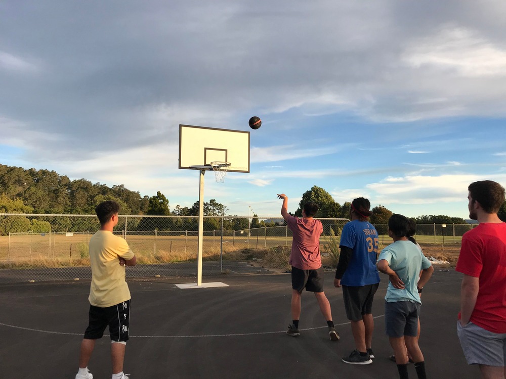 New Basketball Hoops for Morgan Park 